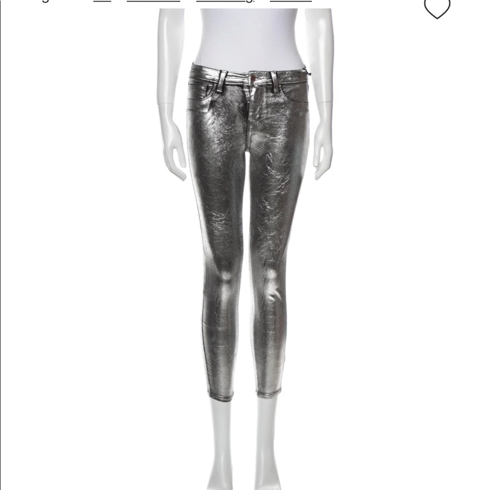 L’ agence metallic skinny Jean